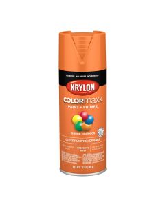Krylon COLORmaxx Paint + Primer, Gloss Pumpkin Orange