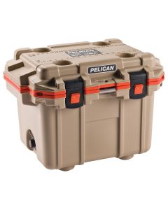 Pelican IM 70 Quart Elite Cooler, Tan/Orange