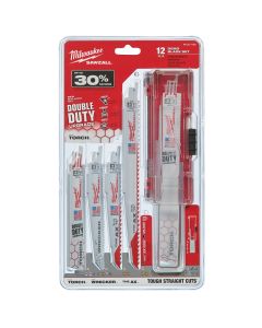Milwaukee 12-Piece Demolition Bi-Metal Sawzall Blades Set