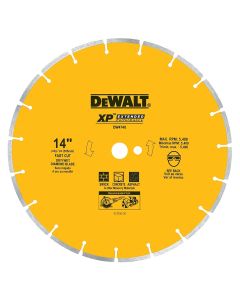 DeWalt 14" XP Segmented Rim General Purpose Fast Cut Diamond Blade