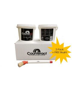 Counteract 2 x 8lb Euro Paste Tire & Tube Mounting Compound + Free Brush