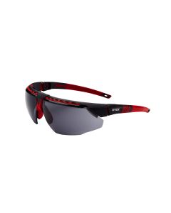 Uvex Avatar Glasses Blk/red, Gray Hsaf