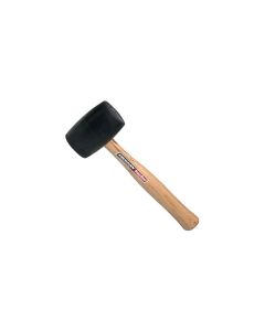 Black Solid Rubber Mallet