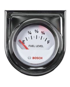 2" Electrical Fuel Level Gauge, White Face
