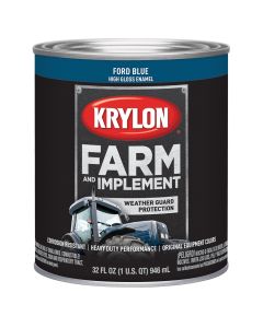 Krylon Farm/Implement; Ford Blue; 32 oz. Quart