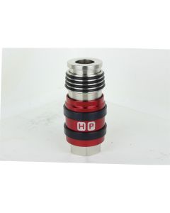 Single carded Safety Exhaust Coupler, 3/8" Body, 1/4" FNPT