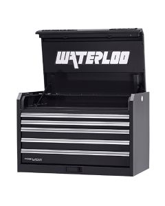36 in. Professional HD Series 5-Drawer Chest, Black
