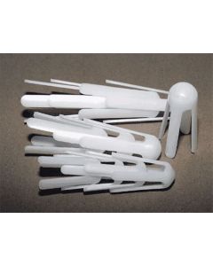 Plastic Finger Splint Assortment, White (12 Pk.)