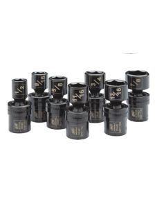 Socket Set 7 PC 1/2 IN Drive SAE Universal