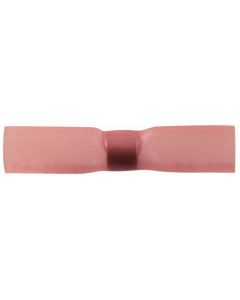 22-18 Red SS Heat Shrink Butt Connector - 5 Piece