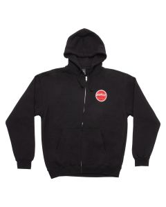 Edelbrock Since 1938 Black Zip Hoodie, Medium