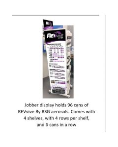 Revive Aerosols Jobber Display Rack