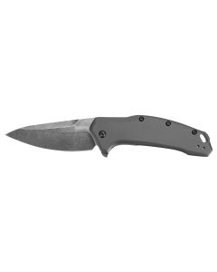 Kershaw Link Gray Aluminum BlackWash Knife