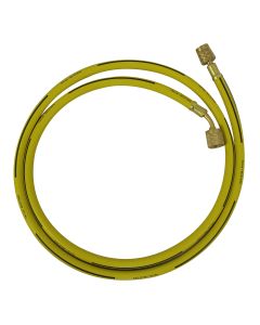 HOSE 36" YELLOW R134A W/SHUT-OFF VALVE