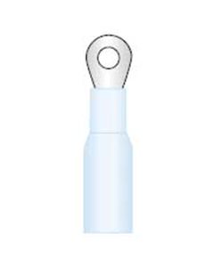 #8 Heat Shrink Blue Ring Brazed (16-14) (100/Bag)