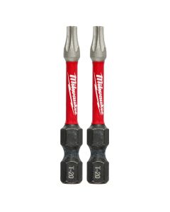 SHOCKWAVE 2" Impact Torx T20 Power Bits (2PK)