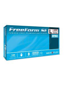 FREEFORM SE NITRILE GLOVES L 100PK
