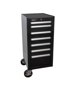 Homak Mfg. 18IN H2Pro Series 7-Drawer Side Cabinet, Black