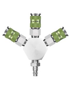 Flexzilla Pro High Flow 3-Way Manifold