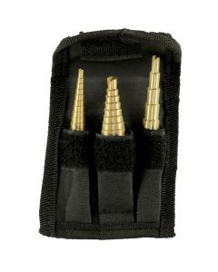 3pc Step Drill Set
