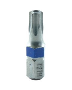 T27 x 1/4" Drive Tamperproof Torx Bit (EA)