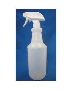 32 oz. Transparent Bottle and Trigger Sprayer Kit