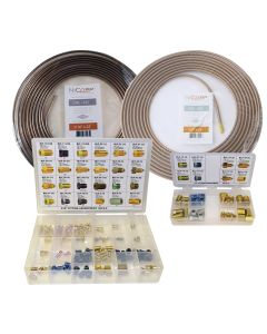 Nickel Copper Brake Line Coil Kit 3/16 and 1/4