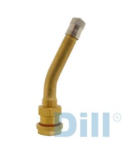 (V3-205)METRIC TRK VALVE-BRASS