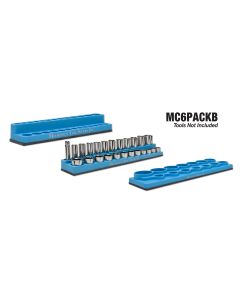 Blue Magna-Caddy Socket Holder (6-Pack)