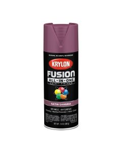 Krylon Fusion All-In-One Paint + Primer, Satin Sangria