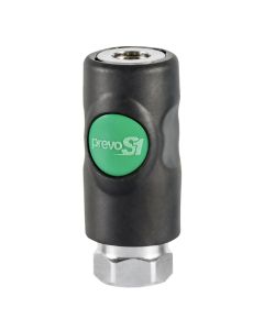 Prevost 3/8" Body High Flow 3/8" Female NPT Safety Coupling