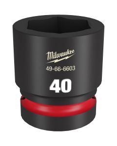 SHOCKWAVE Impact Duty? 1"Drive 40MM Standard 6 Point Socket