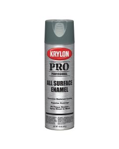 Krylon Professional All-Surface Enamel Paint; Gray; 15 oz. Aerosol