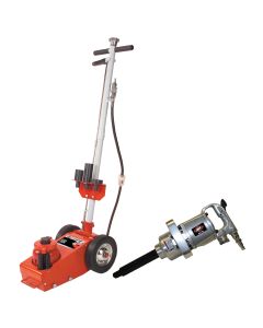 22 Ton HD Axle Jack with Bonus 3/4" HD Impact Gun