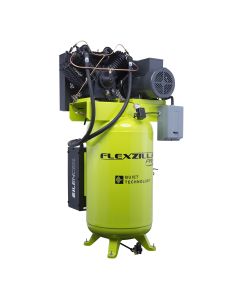 Air Compressor 10HP, 80 GAL, 3 PH, 208V,  Vertical