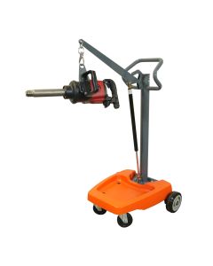 Mobile impact wrench support stand