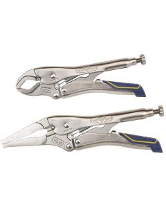 IRWIN VISE-GRIP Locking Pliers (7-Inch) & Linesman Pliers (9-Inch) Combo (IRHT82589)