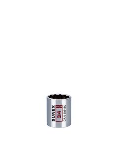 Sunex Tools 3/4 in. Chrome Socket 12-Point