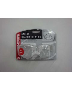 Safety Glasses - Veratti 2000 Readers Clear Lens, Enfog Diopter +2.5
