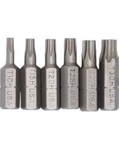 6 Pc. Security Torx Bit Set