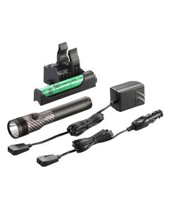 Stinger LED HL 120V/AC DC Piggyback, Carbon Fiber, 800 Lumens