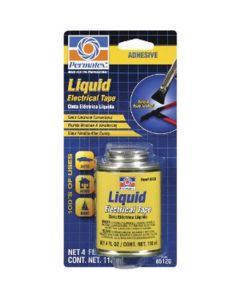 Flexible Chemical Resistant 4 oz. Liquid Electrical Tape, Prevents Moisture and Corrosion