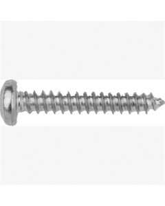 Torx Oval Head Trim Screws, Size: 4.2-1.41 x 25mm, Head Size: 8mm, Finish: Chrome, Qty: 100
