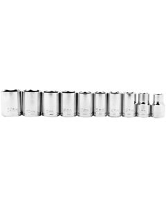 10 pc 1/2" DR Socket Set - MM
