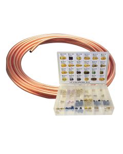 Nickel Copper Brake Line Coil Kit 3/16