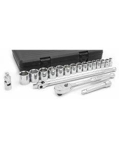 Socket Set 19 PC 1/2 IN Drive 6 Point