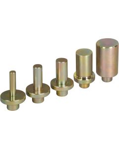 Sunex Tools 5-Piece Zinc Plated Punch Kit