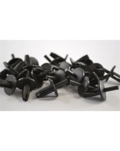 Black Nylon Cowl Ledge Weatherstrip & Fender Liner (100/Bag)