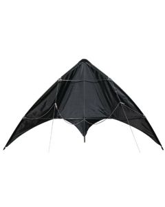 Ready to Fly Stunt Kite, Wind Range 5 to 20 MPH, Includes Two Winder Handles and Two 100' Lines
