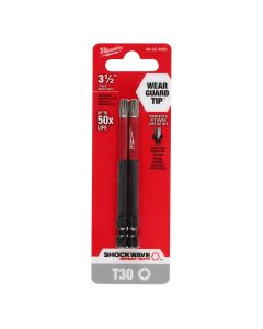 SHOCKWAVE Impact Duty? 3-1/2" T30 Bit 2PK